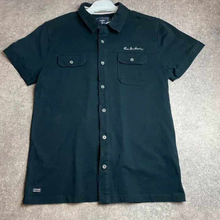 Chemise bleu marine homme terre de marins M