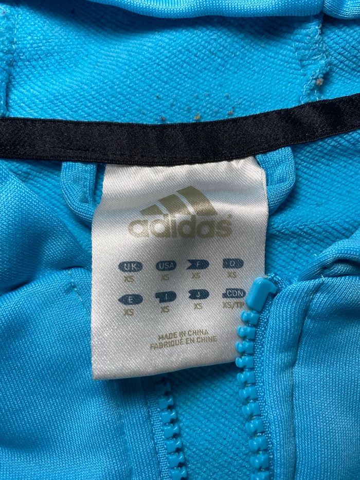 Veste adidas bleu ciel femme taille Xs