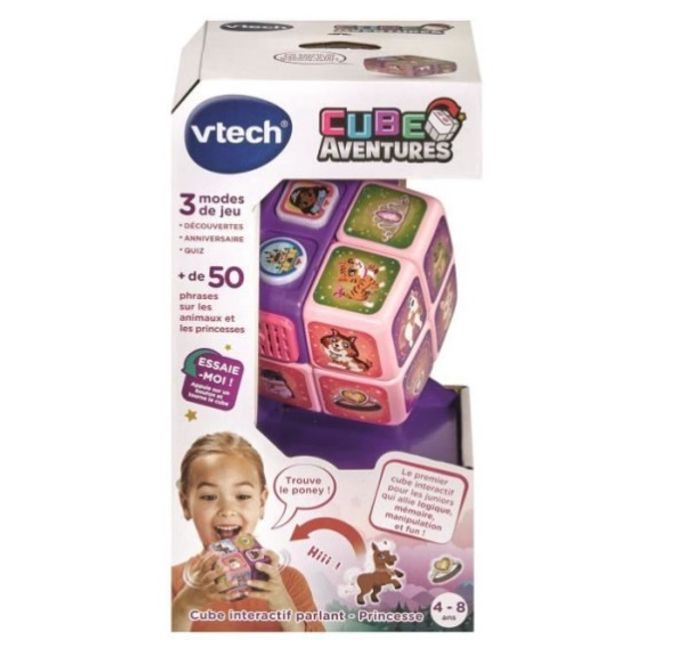 Cube interactif parlant - Princesse - VTech - photo numéro 2