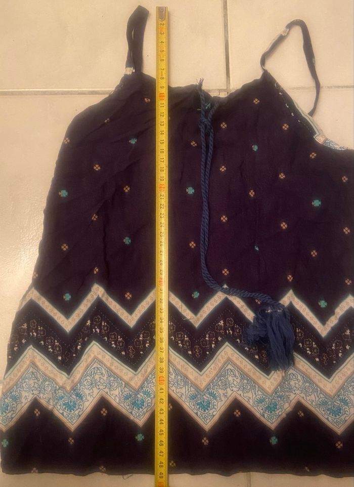 Débardeur bleu marine »PM Loving »motifs multicolores - photo numéro 4