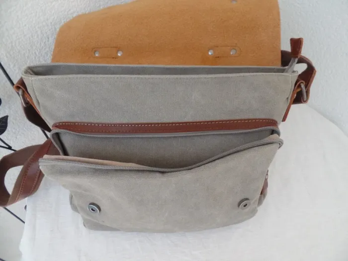 Sac cartable style gibecière Mandoline - photo numéro 14