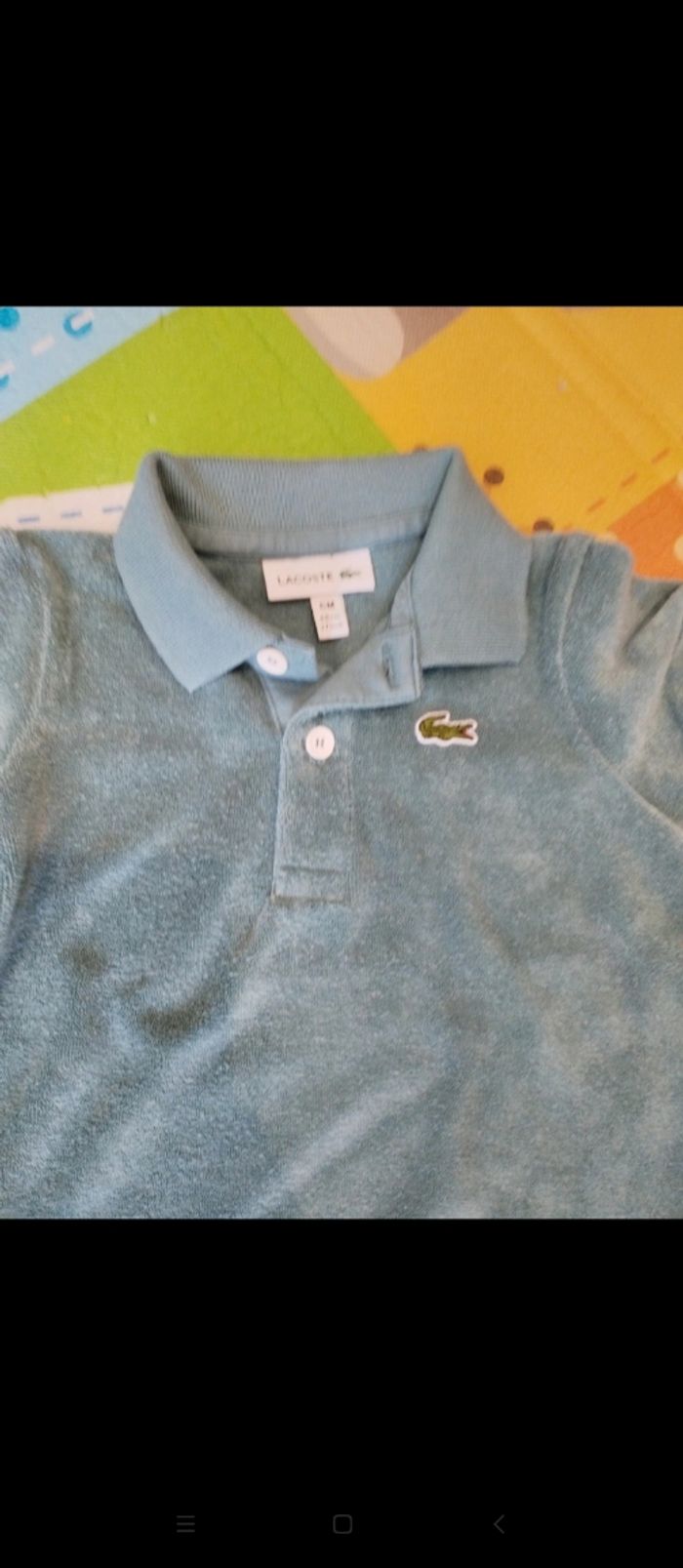 Ensemble Lacoste bébé garçon 6 mois - photo numéro 3