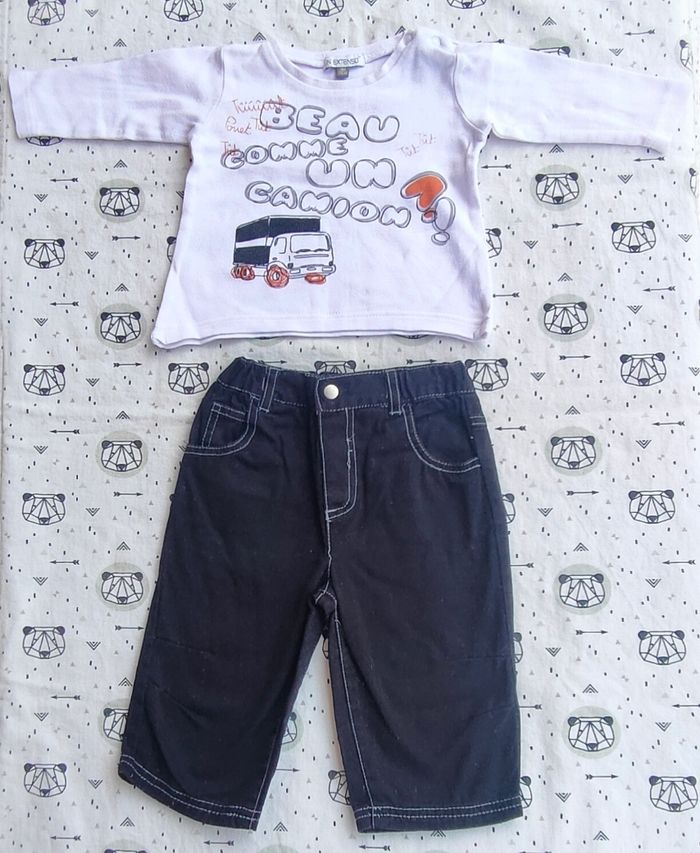 Ensemble taille 9 mois