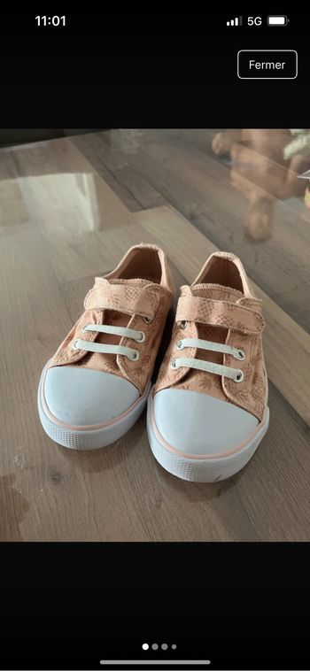 Chaussure en toile