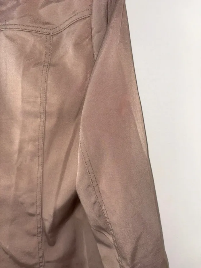 Trench femme taille 38 beige en très bon état - photo numéro 7