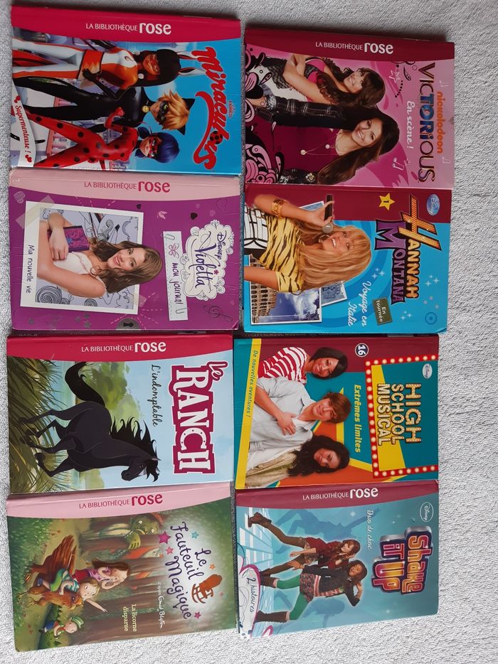 Livres la Bibliothèque Rose.