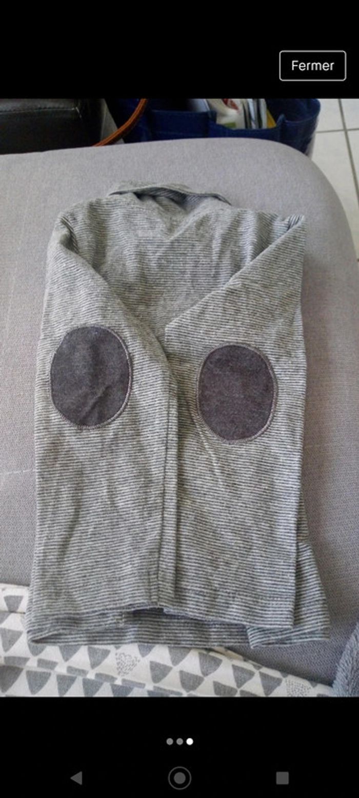 Sous pull col roulé à rayures Babibou - photo numéro 3