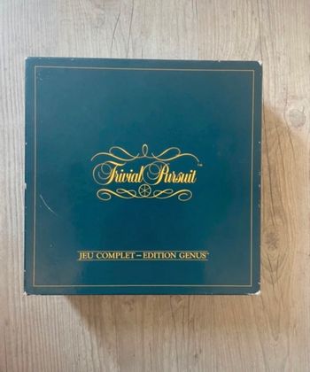 Jeu Trivial pursuit -édition Genus - Parker
