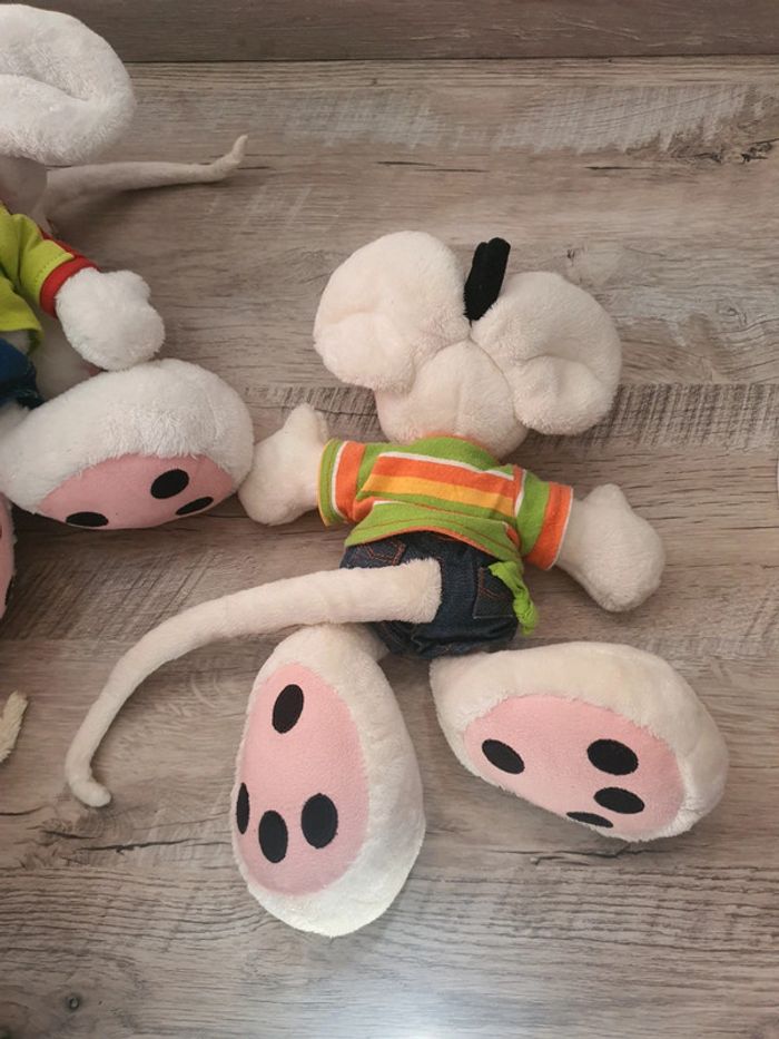 Lot de 4 peluches diddl diddlina et wollywell - photo numéro 5