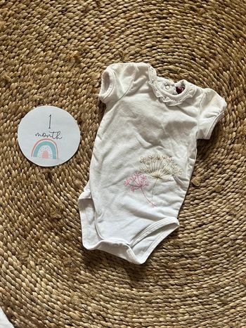 Body avec col 1 mois