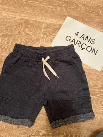 Short Garçon 4 ans