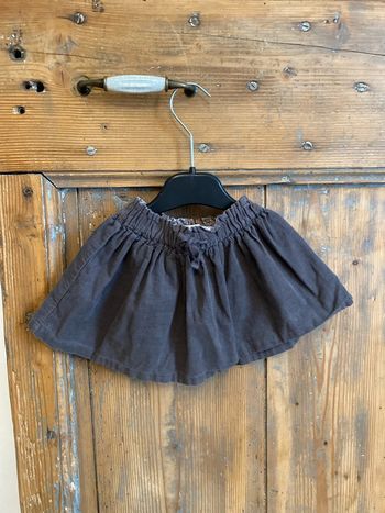 Jupe velours léger Zara 12-18 mois