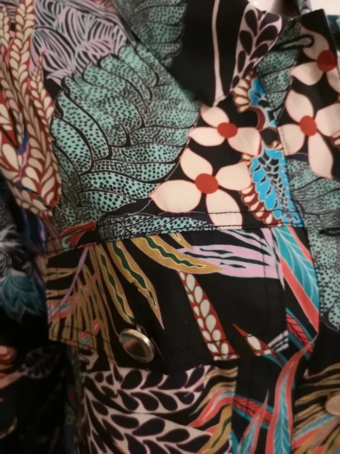 Veste fleurie - photo numéro 3