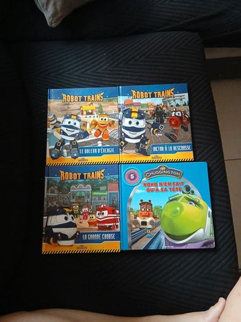 Livre robot trains ou chuchinggton