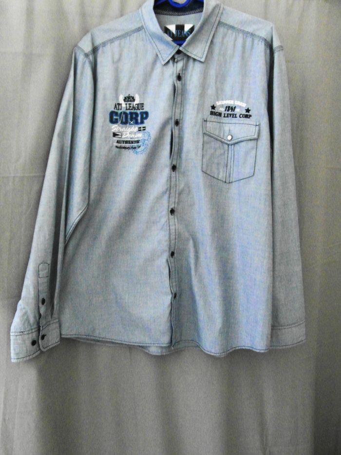 chemise manches longues