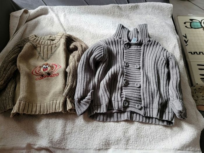 Lot de 8 pulls 6 mois garçon