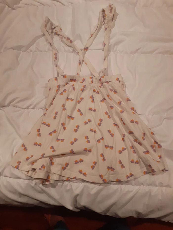 Jupe avec brettelle 8ans