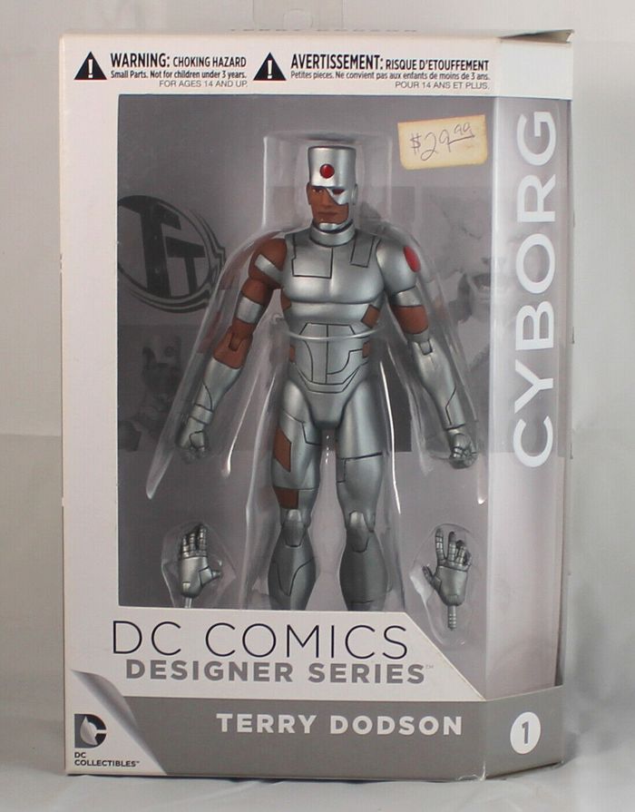 DC COMICS DESIGNER TERRY DODSON FIGURINE CYBORG N°1 33446