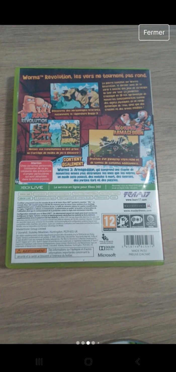 Worms The Revolution Collection Xbox 360 - photo numéro 3