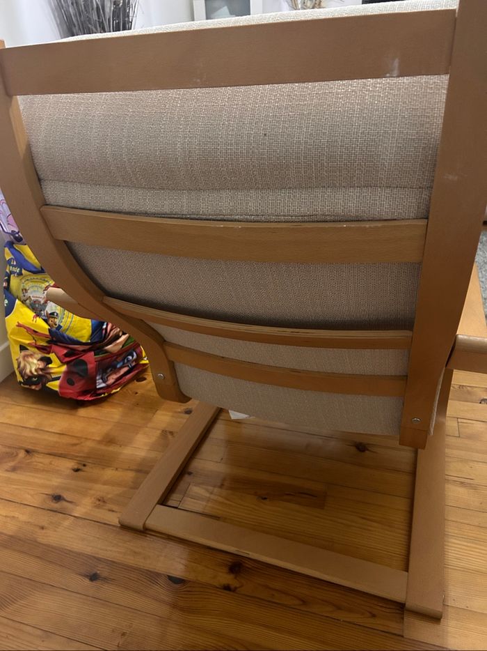 Fauteuil poang IKEA très bon état - photo numéro 2