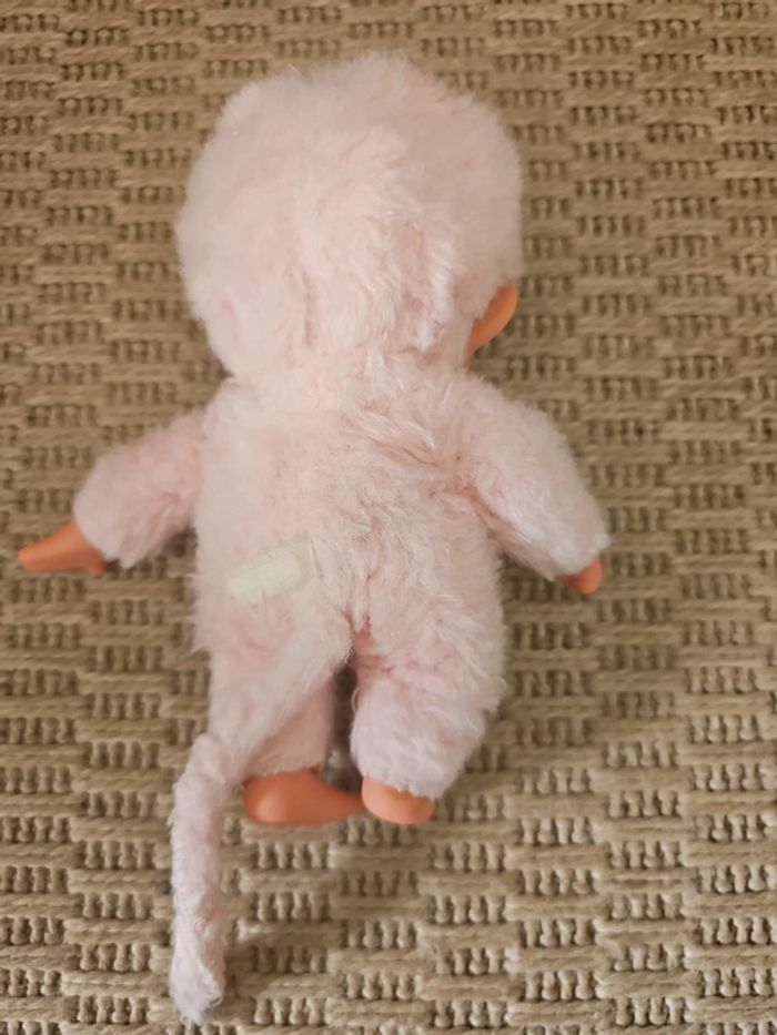 Peluche kiki rose pâle vintage - photo numéro 12