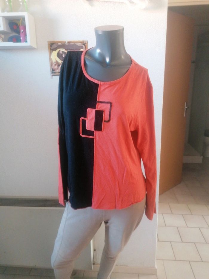 Haut manche longue taille unique