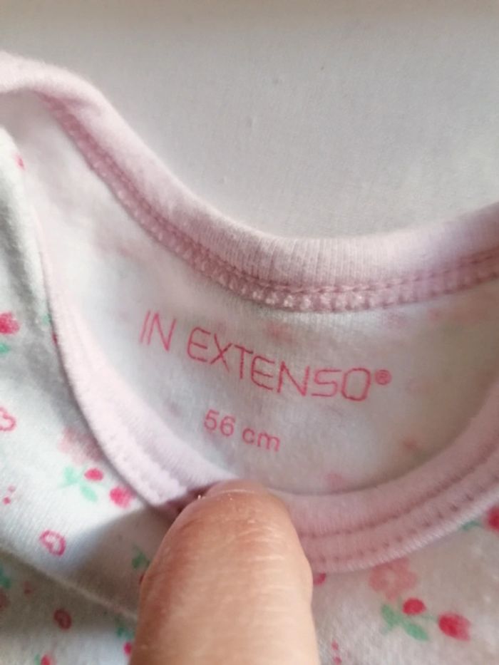 Ensemble body et bonnet 1 mois - photo numéro 2