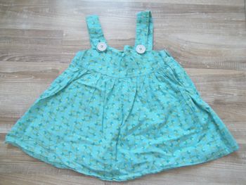 Top à bretelle turquoise graphique La Redoute Création 114 cm