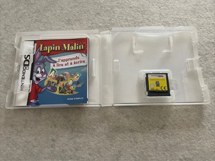 Lapin Malin J'apprends à lire et à écrire - Jeu Nintendo DS - photo numéro 2