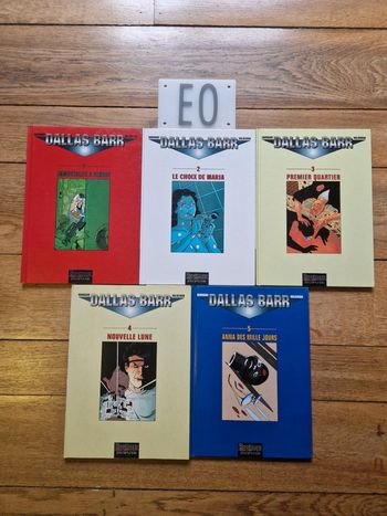 Lot de 5 bd dallas barr 1 à 5,EO