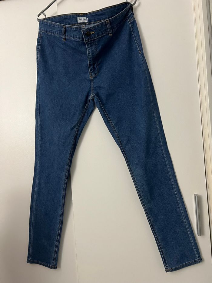 Jean skinny bleu brut Kiabi