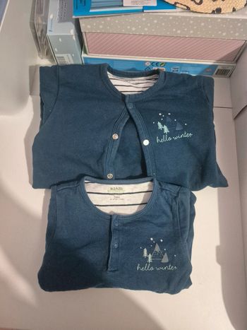 Ensemble bodie et pyjama une pièce