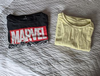 Lot de 2 tee shirts manches courtes