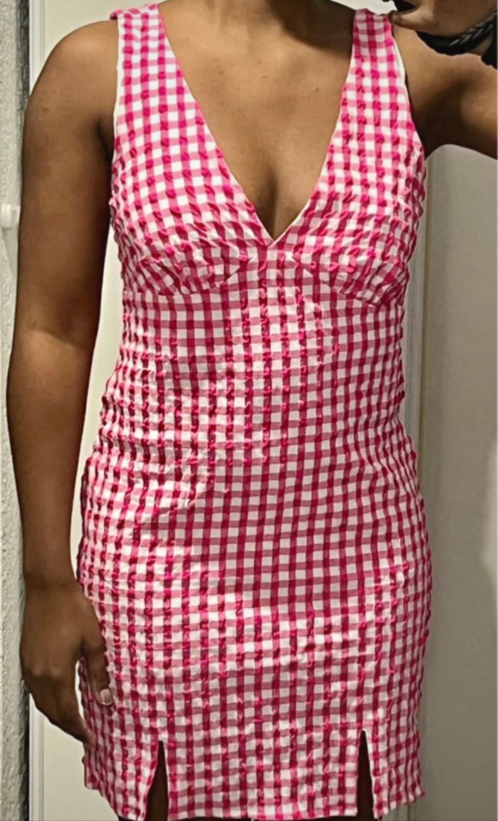 Robe carreaux