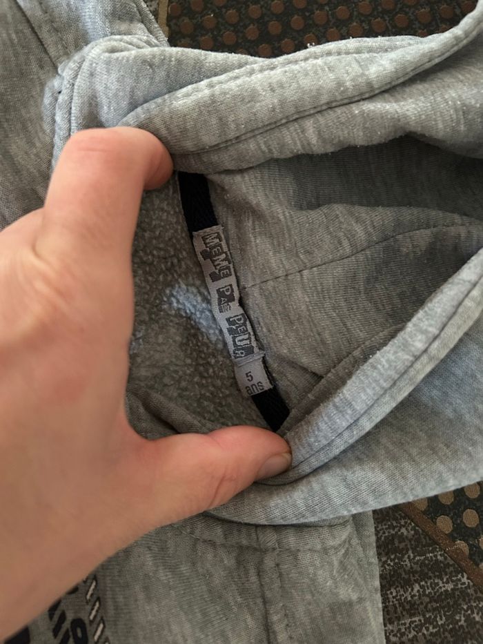 Sweat à capuche 5 ans - photo numéro 4