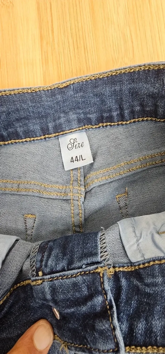 Jeans size + fantaisie T: 40 - photo numéro 6