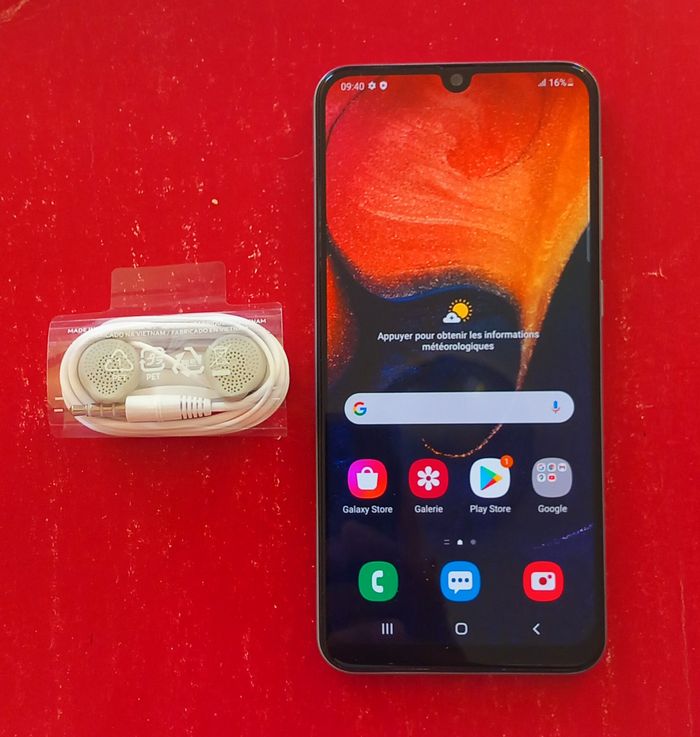 smartphone SAMSUNG A50 blanc