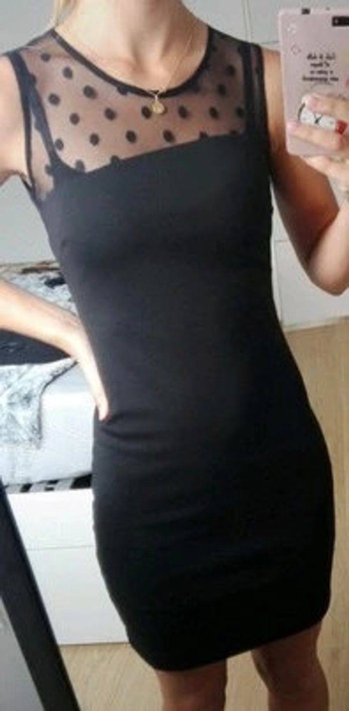 Robe noire taille S