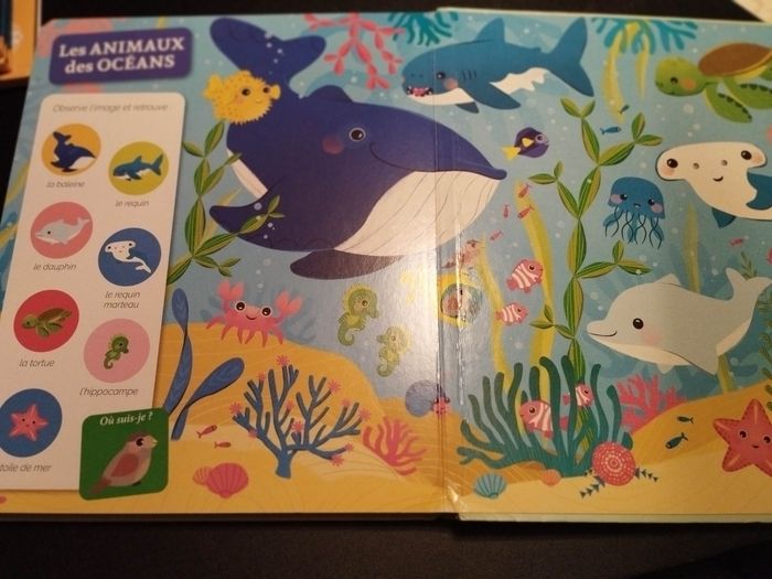 Livre Auzou Éveil cherche et trouve des tout-petits Chez les animaux - photo numéro 3