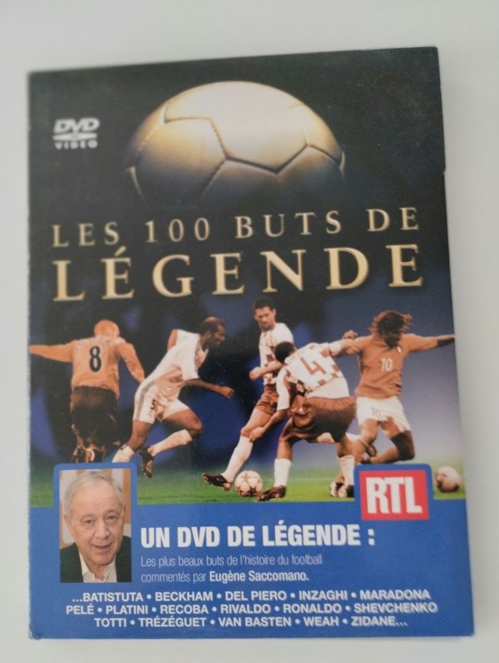 Dvd Les 100 buts de légendes