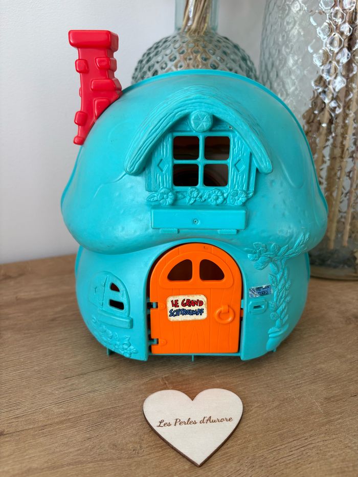 Maison vintage schtroumpfs