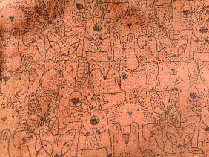 Pull chaud garçon Zeeman brun animaux 62 cm - photo numéro 2