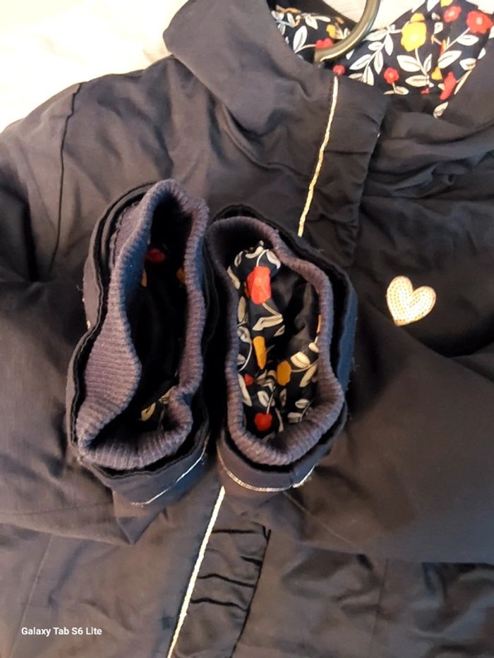 Manteau 2 en 1 doudoune hiver sergent major fille 8 ans - photo numéro 6