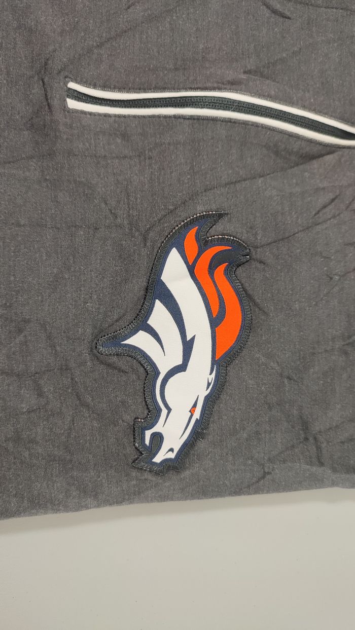 Vêtement Homme Sweat zippé 1/4 Haut de sport Nike dri-fit NFL Gris foncé taille XXXL 3XL #Retrostree - photo numéro 2