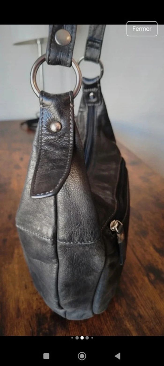 Sac à main cuir Katana - photo numéro 5