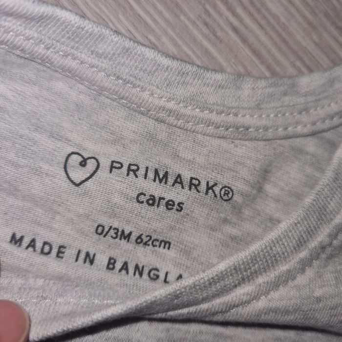 T-shirt manches longues 0-3 mois primark - photo numéro 3