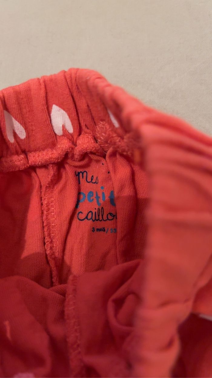 Lot de 3 short bébé fille - photo numéro 5