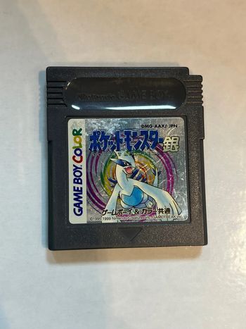 Gameboy japonaise : Pokémon pocket monster silver
