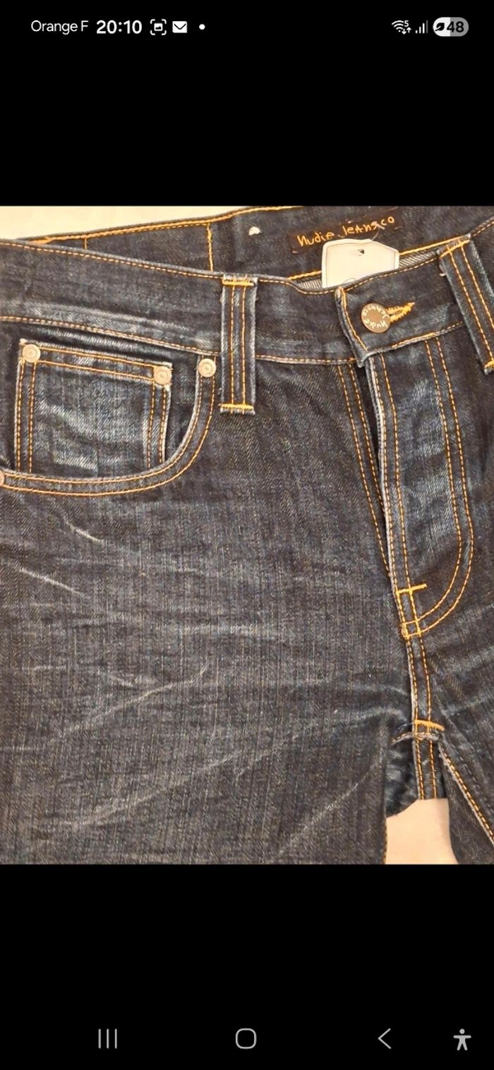 Jeans 36/38FR w29L32bleu jeans foncé - photo numéro 2
