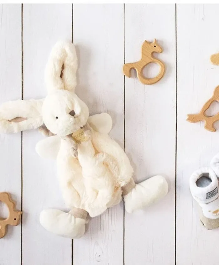 Doudou Lapin Bonbon Taupe 🐰 - photo numéro 9